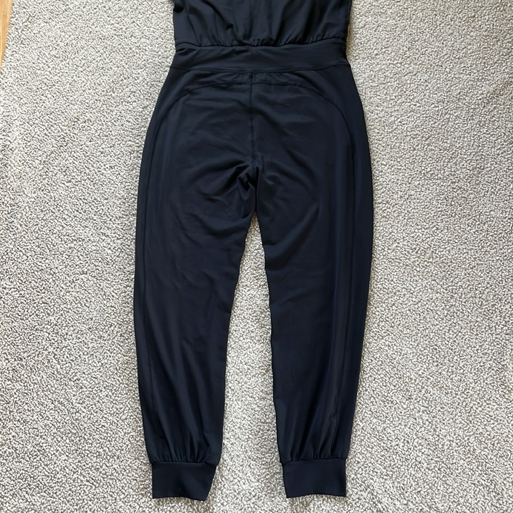 SWEATY BETTY Yoga Jogger Jumpsuit Black Size Medium - Picture 13 of 15